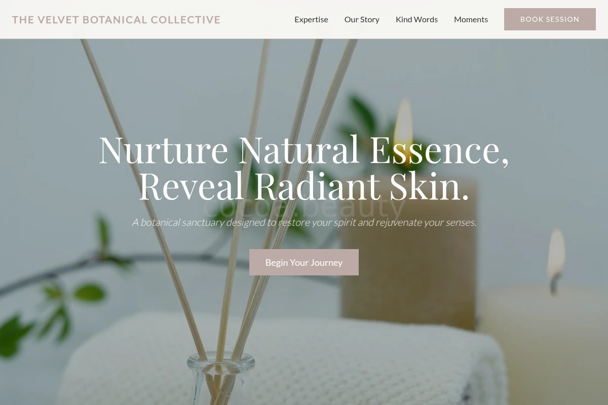 Matte Aromatherapy Wellness Parlor